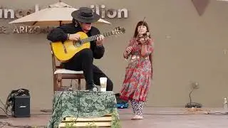 Esteban & Teresa Joy Performing at the Carefree Arizona Fine Art & Wine Festival, 03/02/2019.