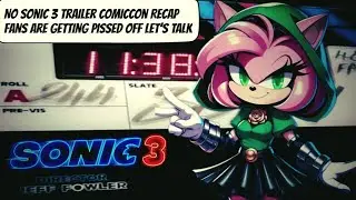 Sonic 3 Trailer ComicCon Recap Fans are Losing Their Minds Let's Talk