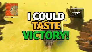 I could taste the victory! Until...