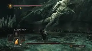 Dark Souls 2 битва с боссом Син,дремлющий дракон