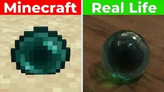 Realistic minecraft | minecraft vs real life Pt2