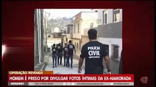 Homem é preso por divulgar fotos íntimas da ex-namorada