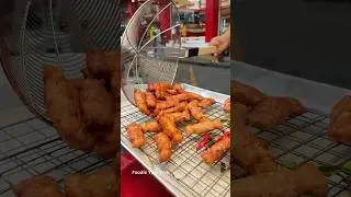 Only $0.5 Three Pieces of Sausage #streetfood