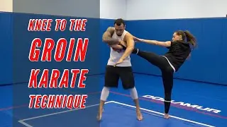 Knee to the Groin Karate Technique | SamuraiFT Self Defense