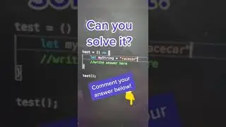 Quick Coding Challenge 🤨🧐👨‍💻#shorts #coding #learntocode #codinglife