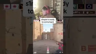 s1mple comeback! 😎 #cs2 #csgo #s1mple