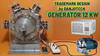 Upgraded Generator, 12KW Rated Power Output
