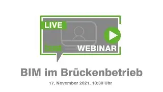 Webinar: BIM im Brückenbetrieb