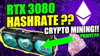 RTX 3080 MINING CRYPTO PROFIT? BEST GPU FOR MINING ? HASHRATES & OVERCLOCK?