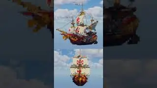 Я построил Корабль в майнкрафт!