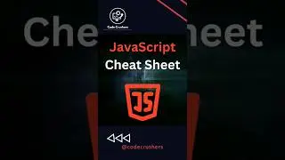 📚 JavaScript Cheat Sheet: Essential Reference Guide | Code Crushers