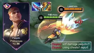 TRYING 2024 NEW BUILD PAQUITO IN RANKED!! (must try) - MLBB