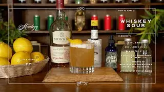 How To Make A Whiskey Sour | Classic Cocktail Recipe | Vegan Friendly