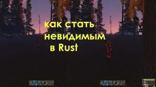 как в расте стать невидимым(баг,самые смешные моменты)