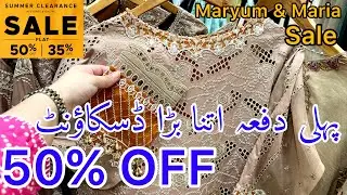Flat 50% 35% off Maryum and Maria Summer Clearance Sale Today