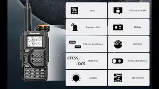 QUANSHENG UV K5 Dual Band Walkie Talkie