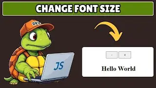 How to Change Font Size in Javascript