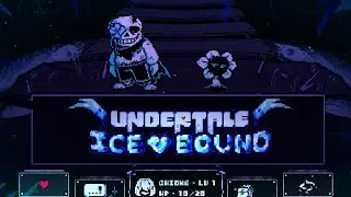 Undertale Icebound Sans And Flowey Fight Completed || Undertale Fangame || Alextale.