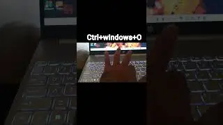 how to open on screen keyboard in windows with shortcut key?