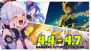 Próximos BANNERS de la versión 4.4 a 4.7 con RE RUNS ► Genshin Impact