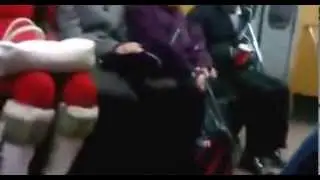 Прикол в Ташкентском метро! Funny prank in Subway in Tashkent