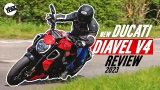 Ducati Diavel V4 Review 2023 | Italian power cruiser ridden on UK roads | Visordown