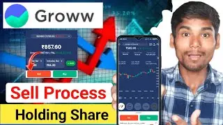 Groww App में Long Holding Share कैसे Sell करें How To Sell Long Holding Share In Groww App