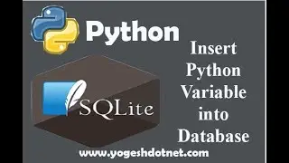 Inserting variables to database table - SQLite3 with Python 3  | Lecture 16 | Hindi