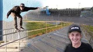 THE SCARIEST FEELING EVER (biggest rail I’ve skated) | Garrett Ginner