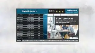Digital Directory Example  (AdSlide Digital Signage)