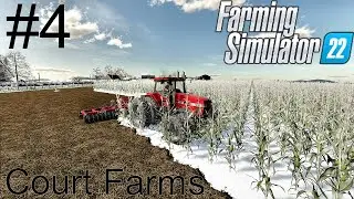 First Time Feeding Cows On Court Farms Ep4 FS22 Timelapse