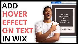 How to Add Hover Effect on Text in Wix [QUICK GUIDE]