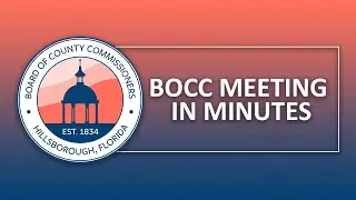 BOCC Regular Meeting Recap 10.19.22