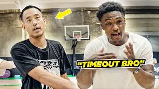 He Left Nas In DISBELIEF With This INSANE 1v1 Performance... Ballislife's SECRET WEAPON