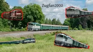 Taucherbrillen im Sonderzugverkehr zwischen Decin und Rumburk