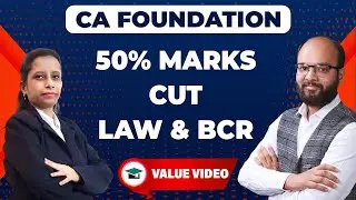 Last Minute Save 50% Marks Now | Last Minute Tips CA Foundation Law | How to Attempt Law Paper