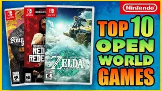 10 Amazing Open World Games On Nintendo Switch!
