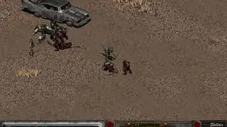 Fallout 2: Encounter, Large pack of Aliens