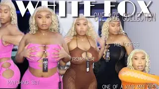 WHITEFOX ONE SIZE COLLECTION TRY-ON HAUL