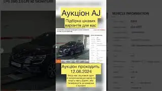 Підбірка цікавих варіантів з аукціонів Південної Кореї 12.06.2024