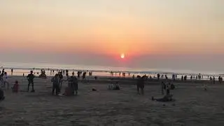 The Bali sunset