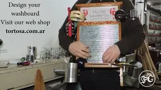 WASHBOARDS ARTESANALES INSTRUMENTO MUSICAL - HANDMADE INSTRUMENT - TABLA DE LAVAR - TABUA PERCUSSION