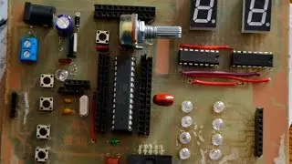 Отлабочная плата для ATmega8/  ATmega8 AVR Development Board