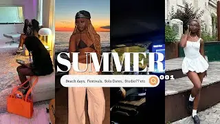 SUMMER DIARIES 001 | Solo Dates, Jhene Aiko, Beach photoshoot, Afrofest, Recording a diss track??