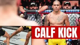 Why Pereira's Calf Kicks Worked SO Well