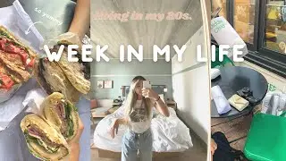 vlog🧋 | casual days in my life, coffee shops, philly, birthdays