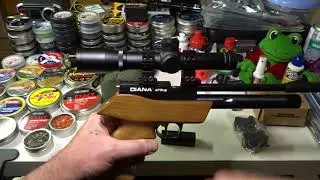 Diana Airbug met Ags pistoolscope verbouwen