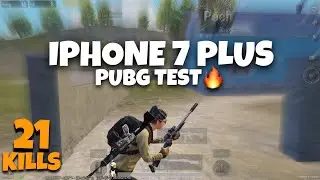 iPhone 7plus Smooth+90fps🔥No Lag / iPhone 7plus Pubg test in 2024