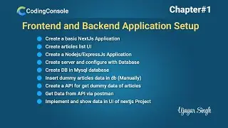 NextJs and NodeJs Application Setup