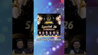 Heartfelt Thanks: Special 26 Students Celebrate Their Scholarship Success -Vansh Agrawal